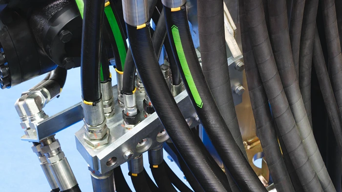 Hydraulic Hoses and Fittings for Industrial Machinery