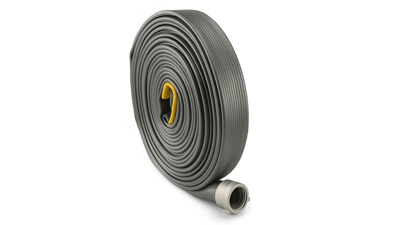 Armour Guard heavy duty lay flat hose designed for high-pressure water transfer