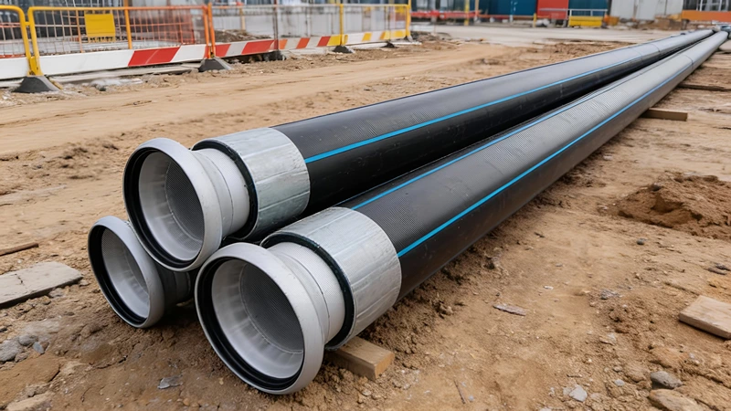 HDPE Pipes for Fluid and Gas Transfer