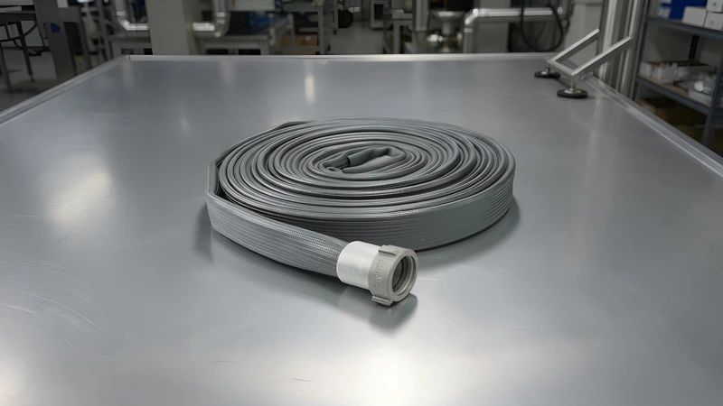 High-Pressure Firefighting Hose for Water and Fire Suppression