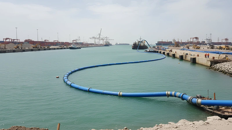 Floating pipeline for marine dredging operations