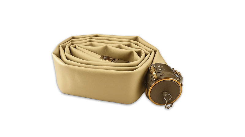 Durable WAT-Hog lay flat hose used for high-capacity water pumping