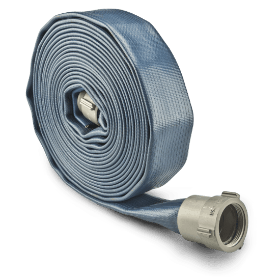 Firefighting Lay Flat Hose for high-pressure water delivery in industrial applications
