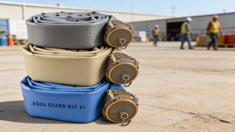 Industrial lay flat hose for heavy-duty fluid transfer