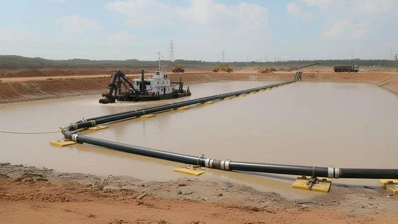 Primary wastewater treatment stage with large pipes
