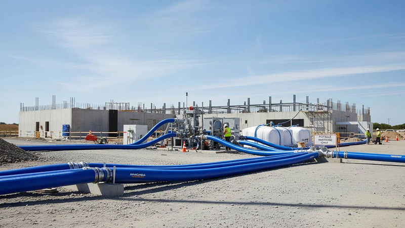 Water Duty Plus+ lay flat hose for high-pressure potable water transfer