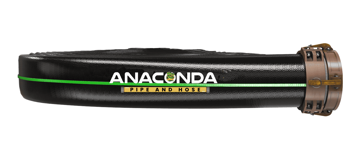 Static Resist Lay Flat Hose for safe industrial fluid transfer