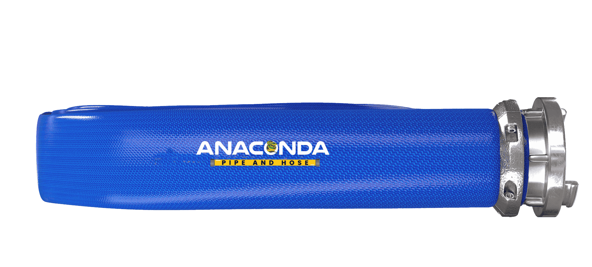 Water duty plus lay flat hose for high volume fluid transfer