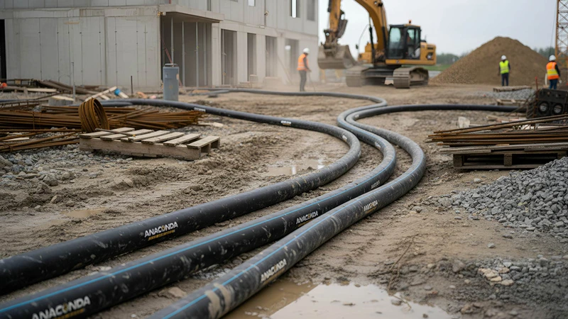 Super Duty Lay Flat Hose enables stable dewatering and efficiency