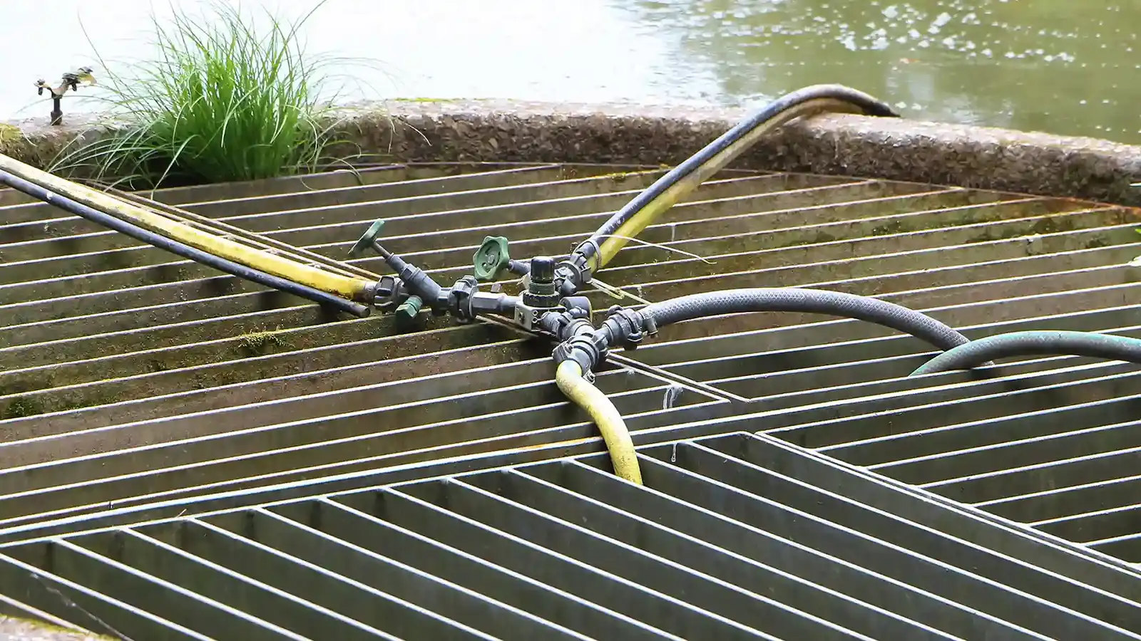 Remote outdoor location where dependable pipe and hose products support water movement and resource management in rugged fisheries and forestry operations