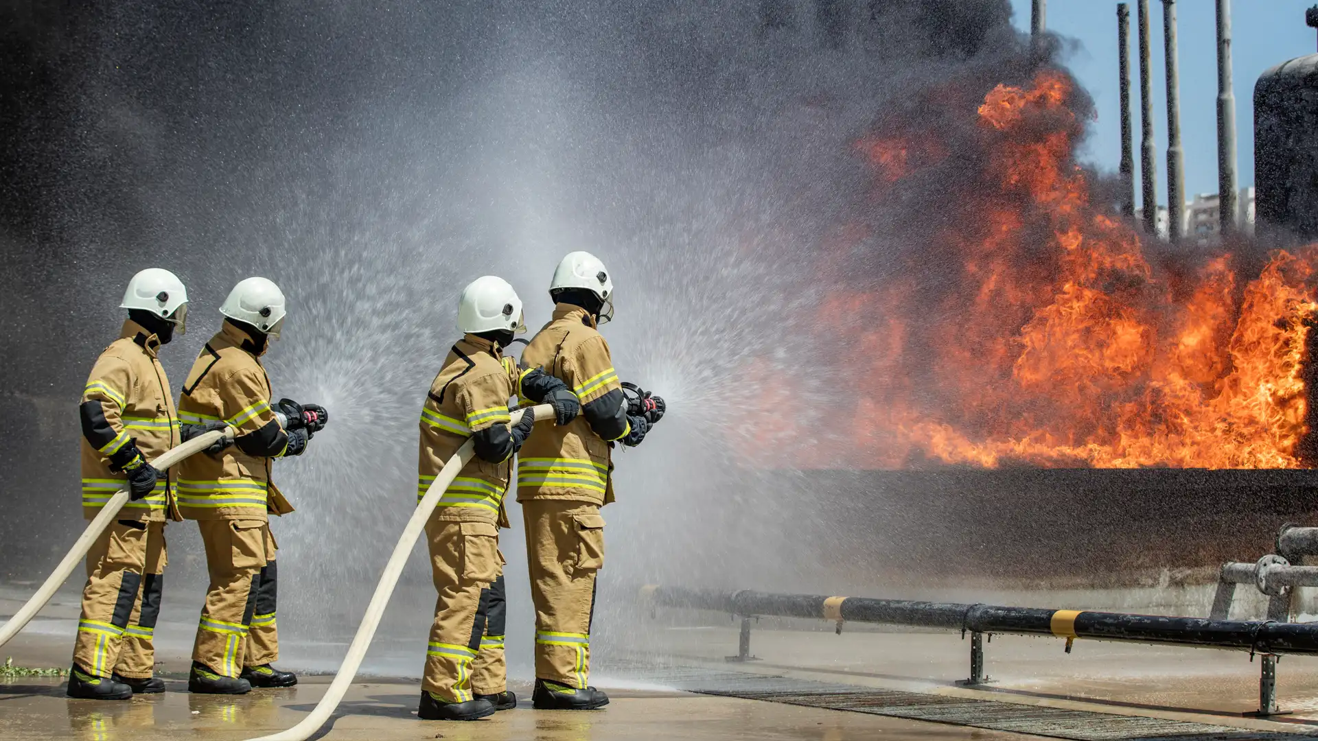 Municipal water infrastructure project using HDPE pipe for water transfer, drainage, and public works maintenance to support reliable service delivery