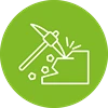 Icon Representing Mining and Mineral Processing